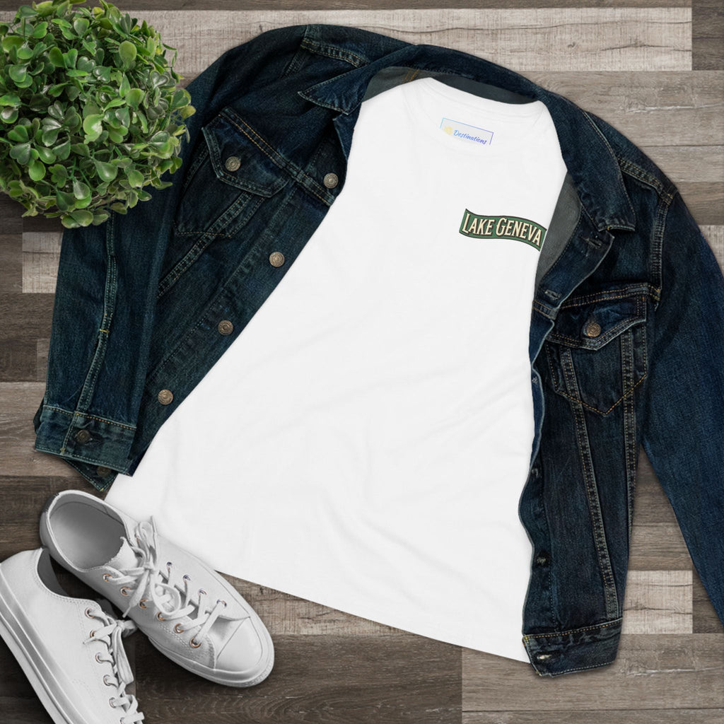 Retro Lake Geneva Women's Cotton Tee