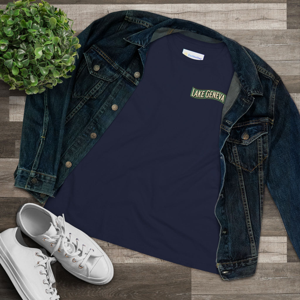 Retro Lake Geneva Women's Cotton Tee