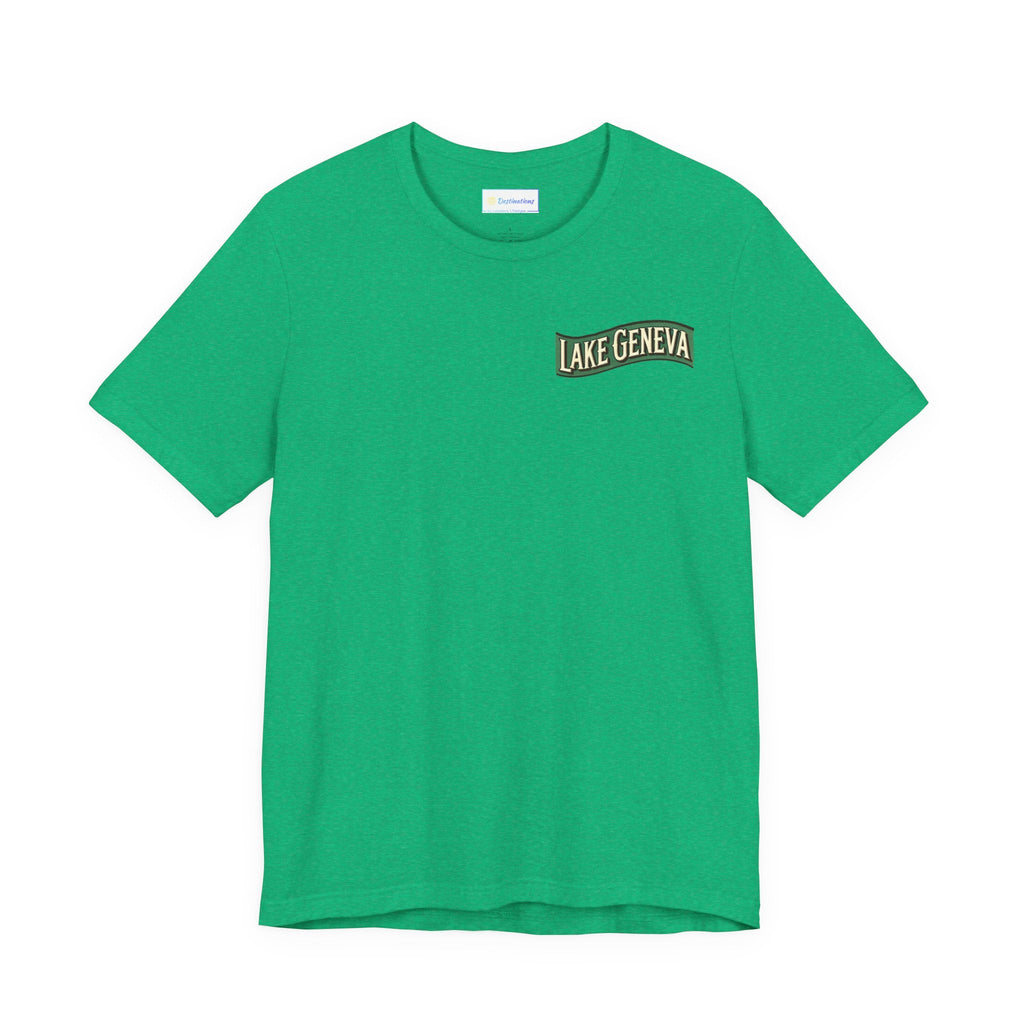 Retro Lake Geneva Unisex Jersey Short Sleeve Tee