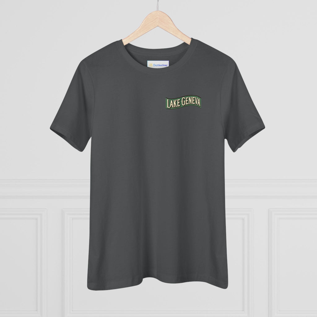 Retro Lake Geneva Women's Cotton Tee