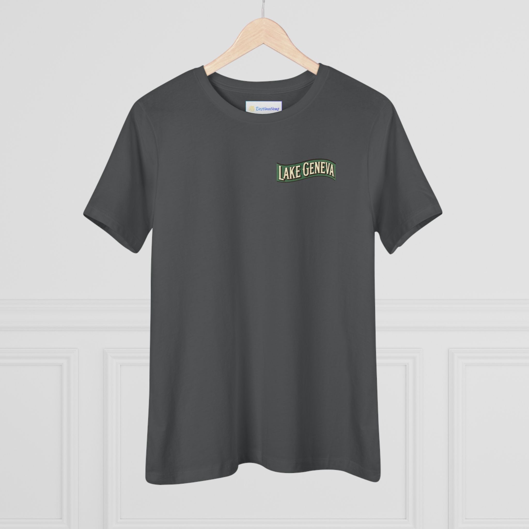 Retro Lake Geneva Women's Cotton Tee