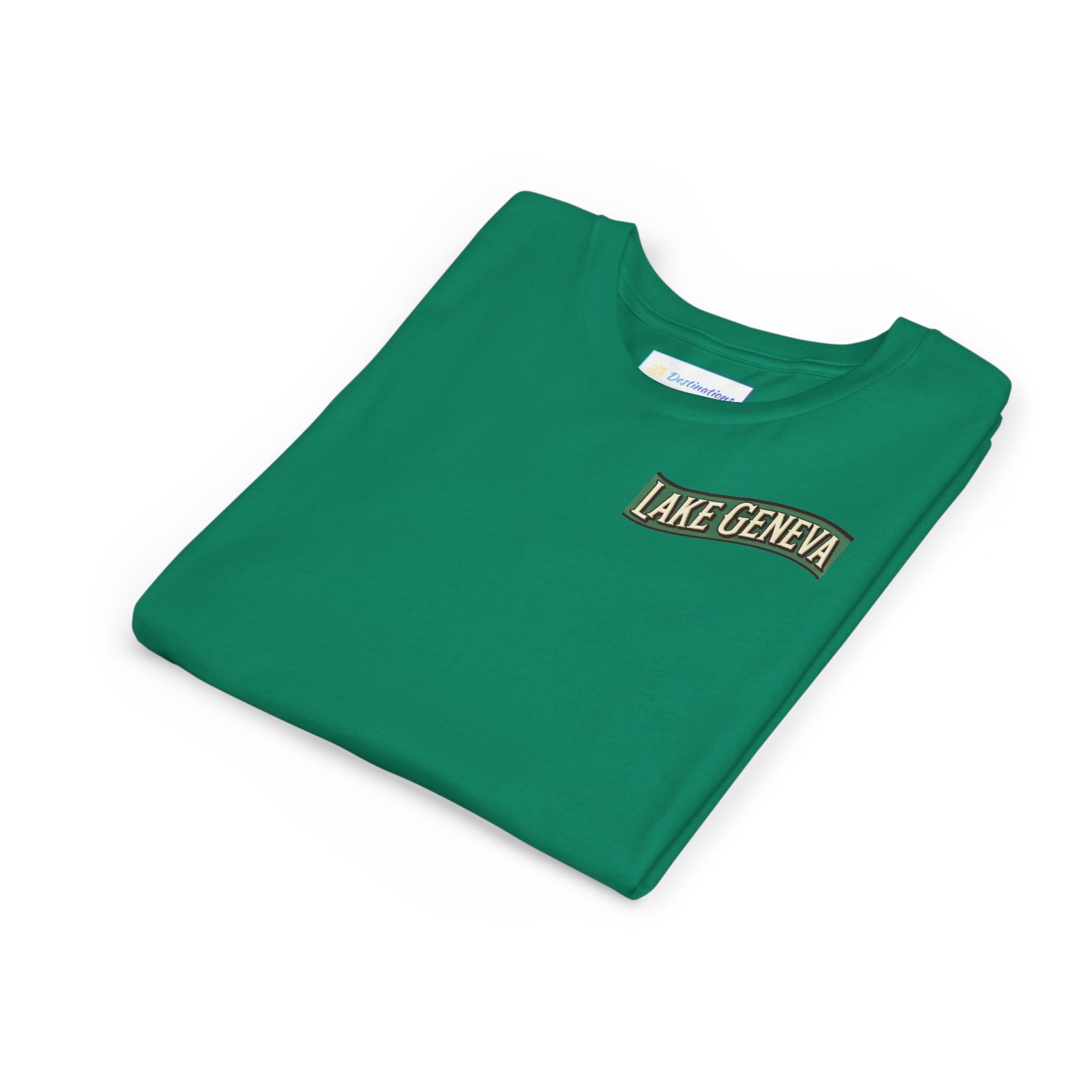 Retro Lake Geneva Unisex Youth Short Sleeve Tee