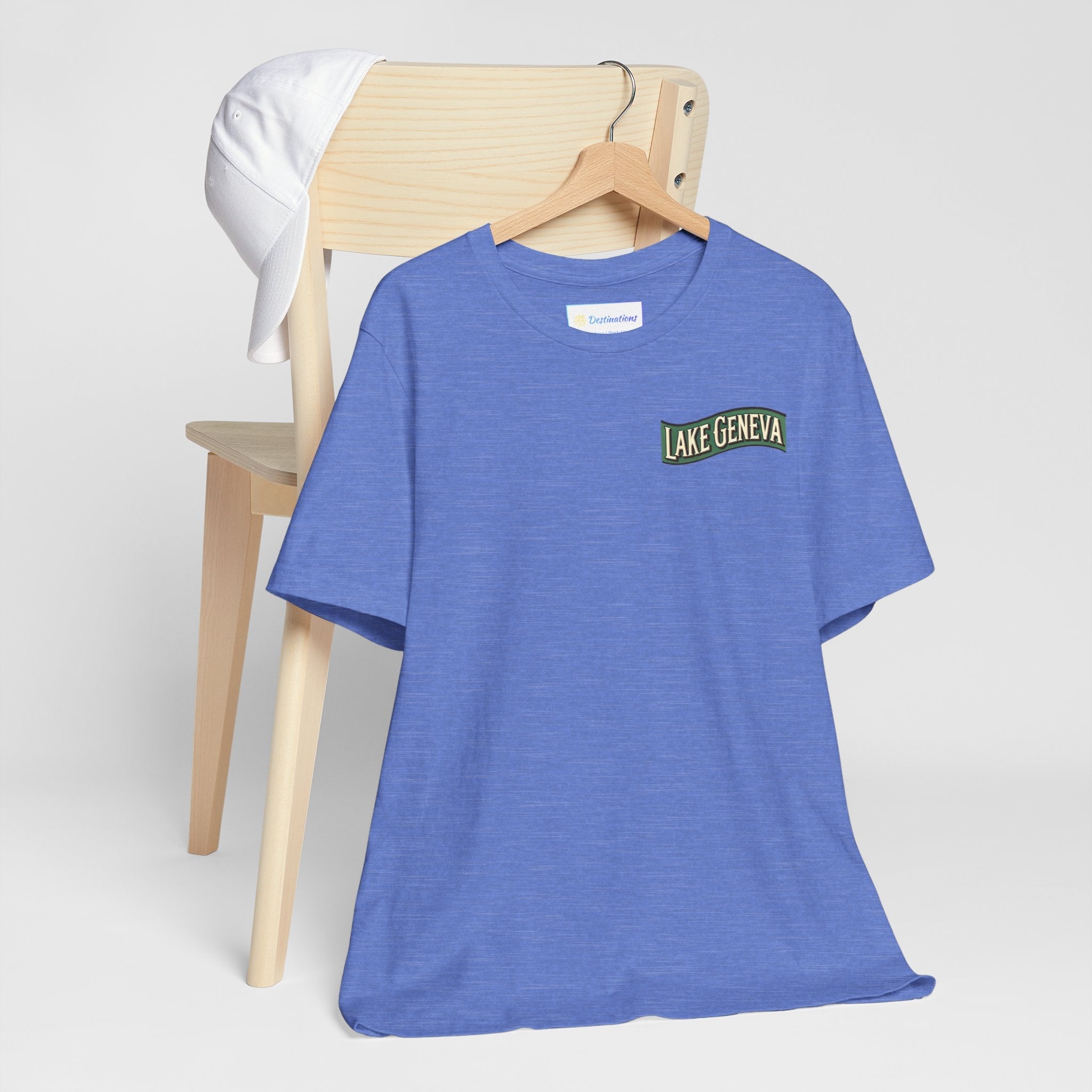 Retro Lake Geneva Unisex Jersey Short Sleeve Tee
