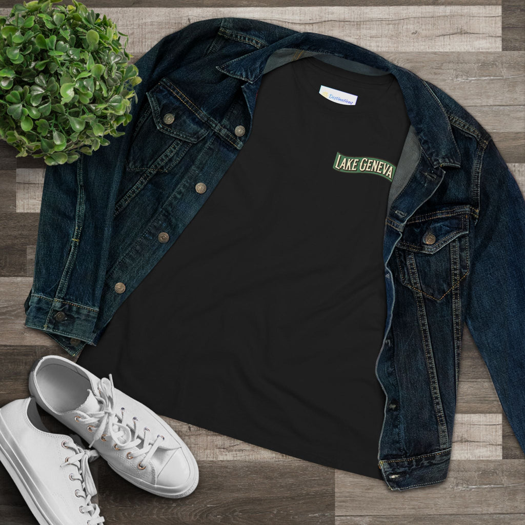 Retro Lake Geneva Women's Cotton Tee