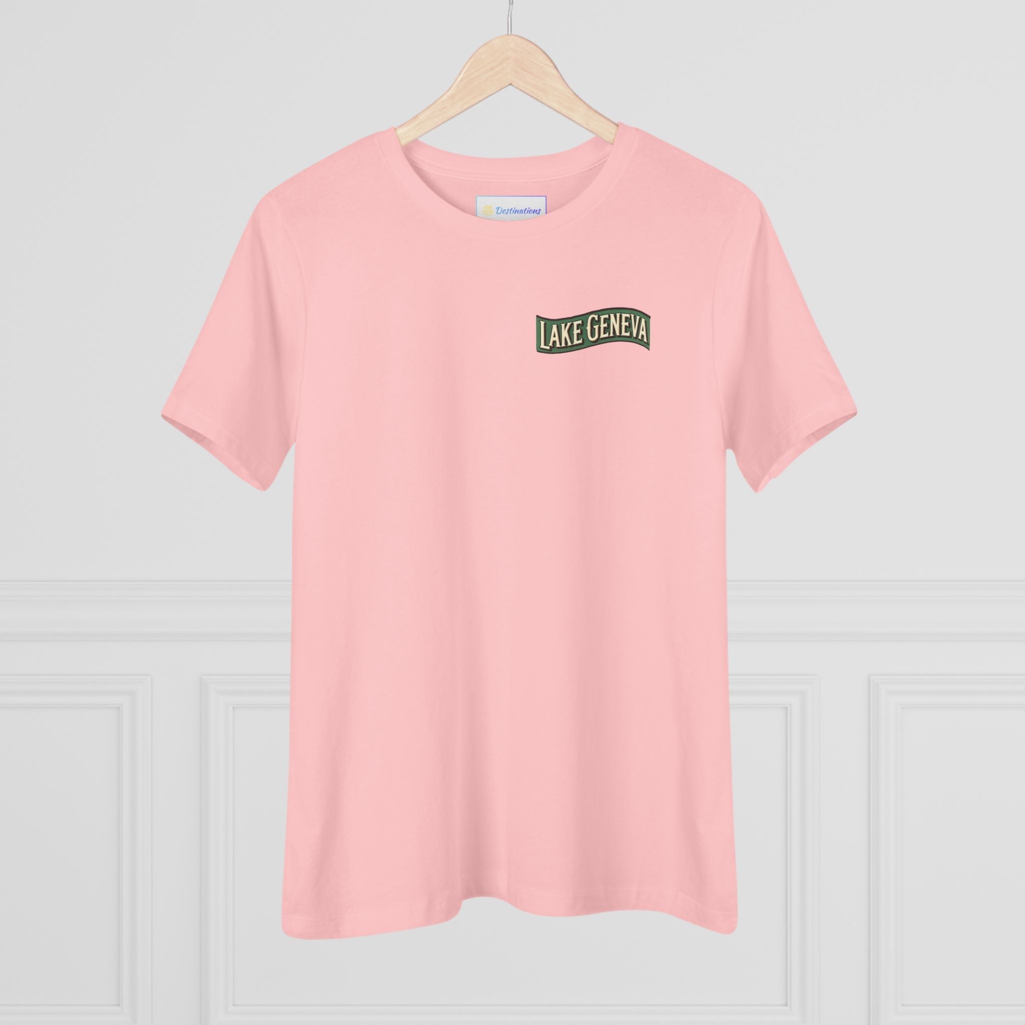 Retro Lake Geneva Women's Cotton Tee