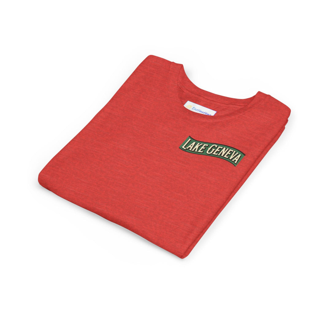 Retro Lake Geneva Unisex Youth Short Sleeve Tee