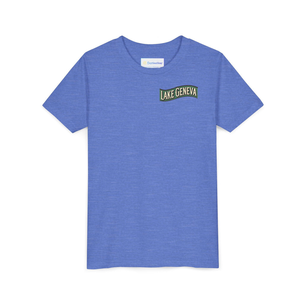 Retro Lake Geneva Unisex Youth Short Sleeve Tee