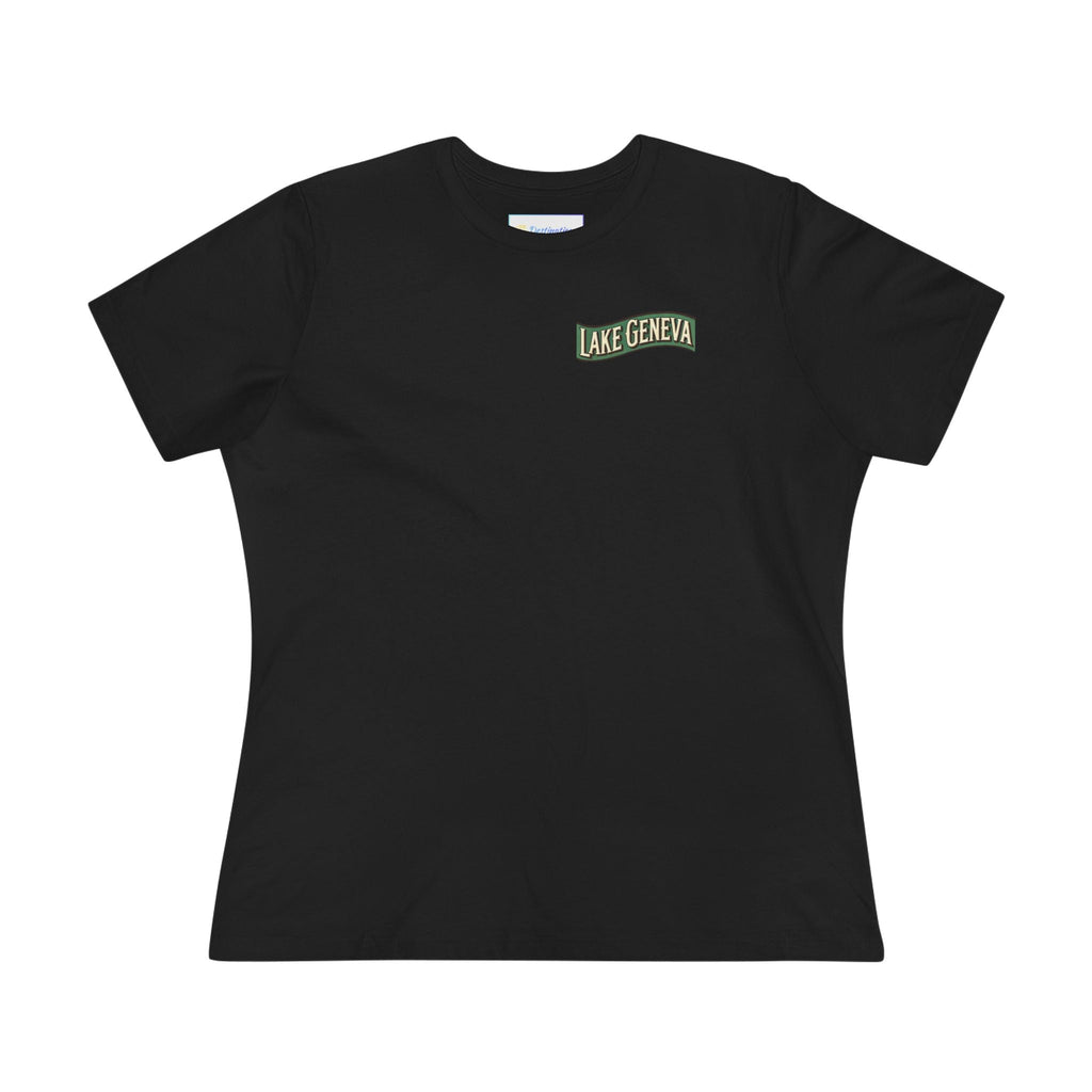Retro Lake Geneva Women's Cotton Tee