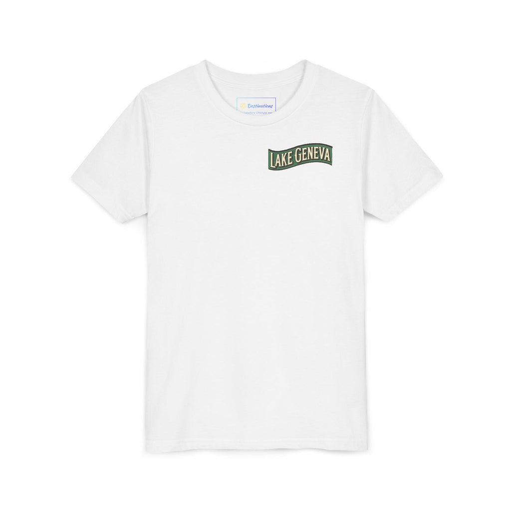Retro Lake Geneva Unisex Youth Short Sleeve Tee