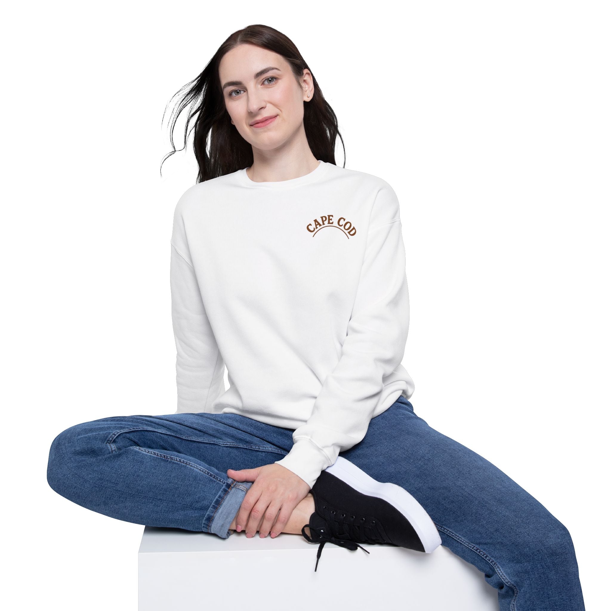 Rustic Cape Cod Unisex Drop Shoulder Sweatshirt