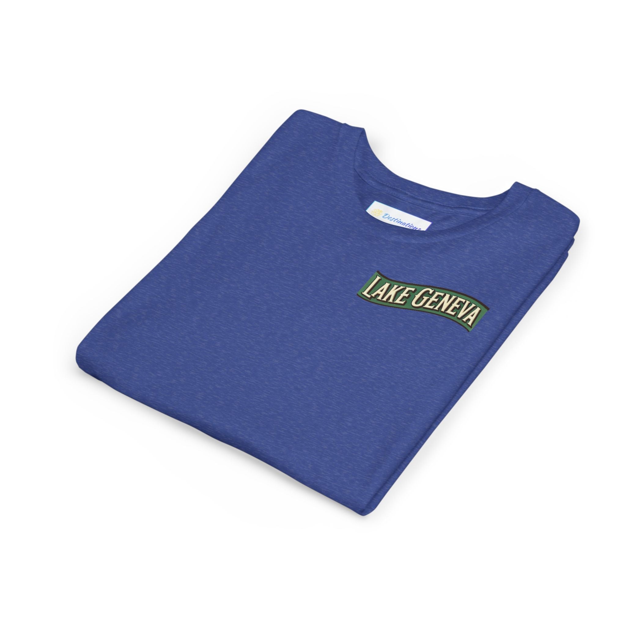 Retro Lake Geneva Unisex Youth Short Sleeve Tee