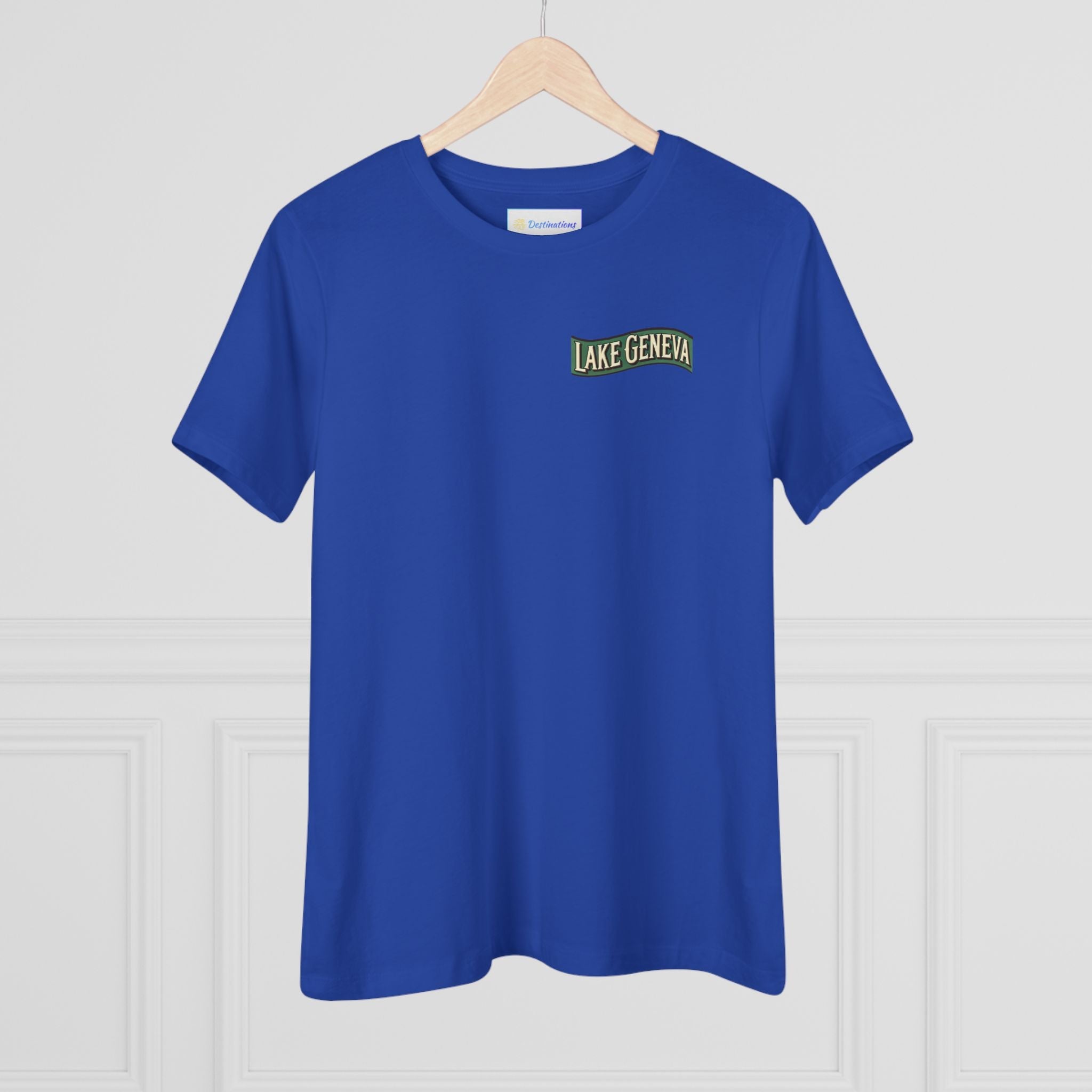 Retro Lake Geneva Women's Cotton Tee