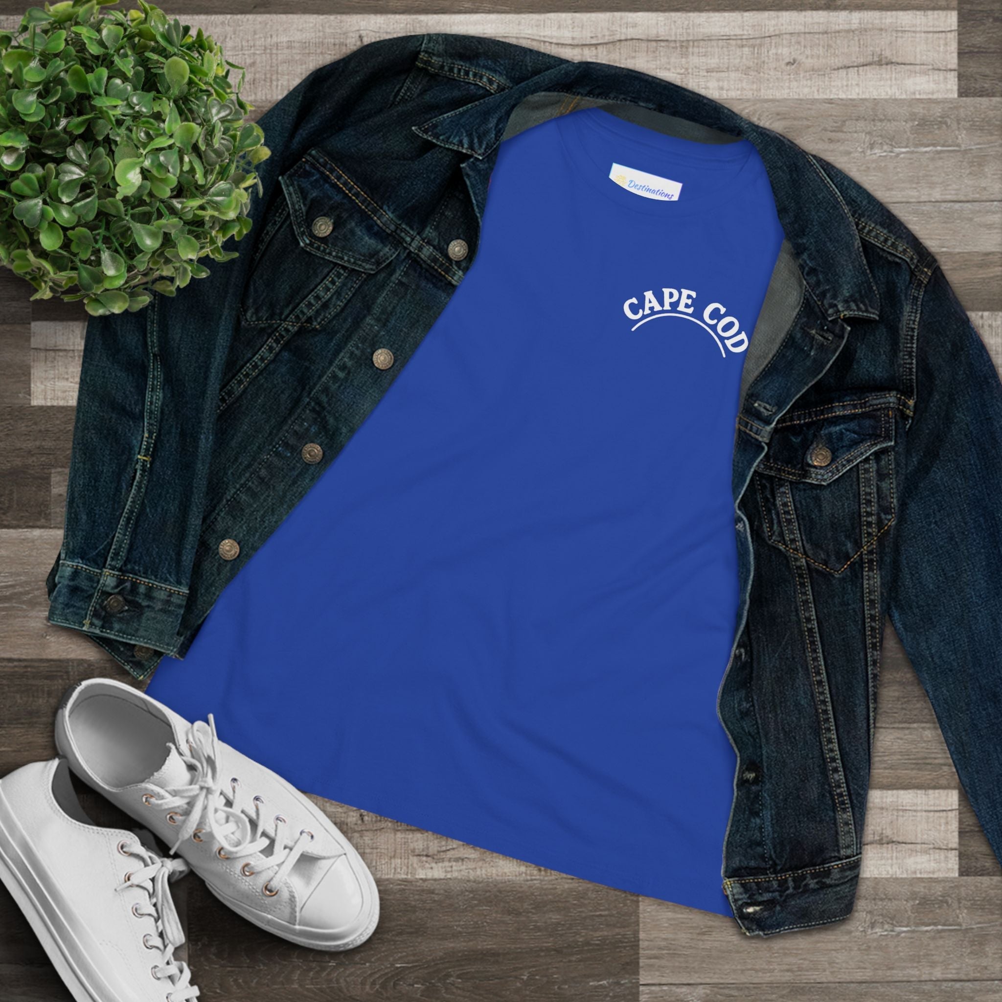 Rustic Cape Cod Women's Cotton Tee