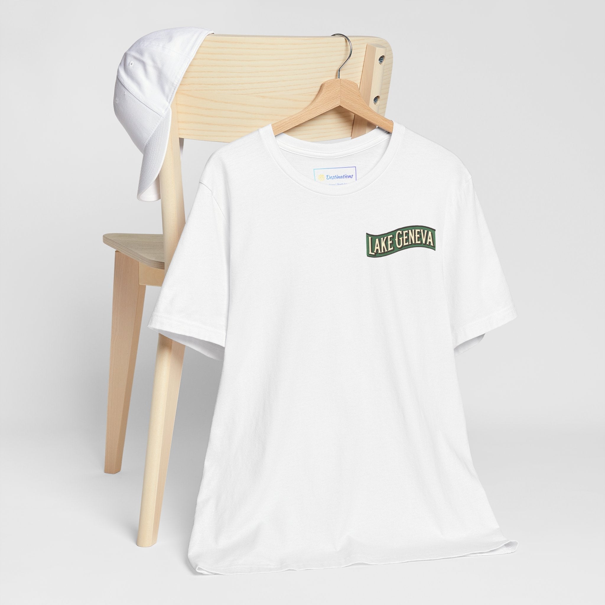 Retro Lake Geneva Unisex Jersey Short Sleeve Tee