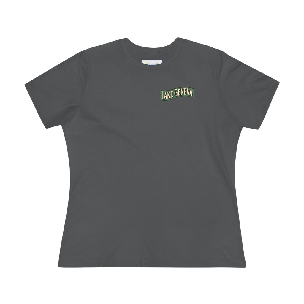 Retro Lake Geneva Women's Cotton Tee