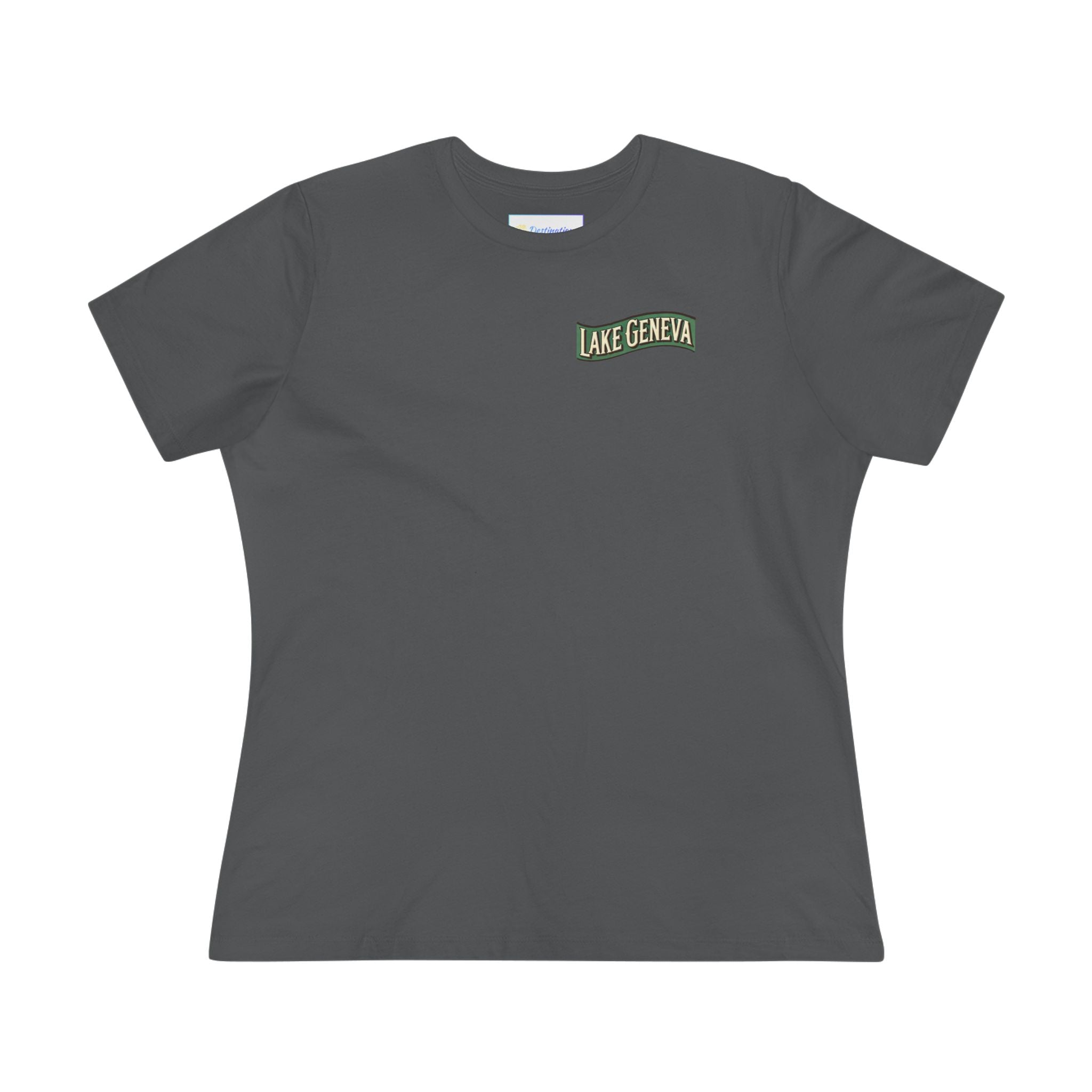 Retro Lake Geneva Women's Cotton Tee