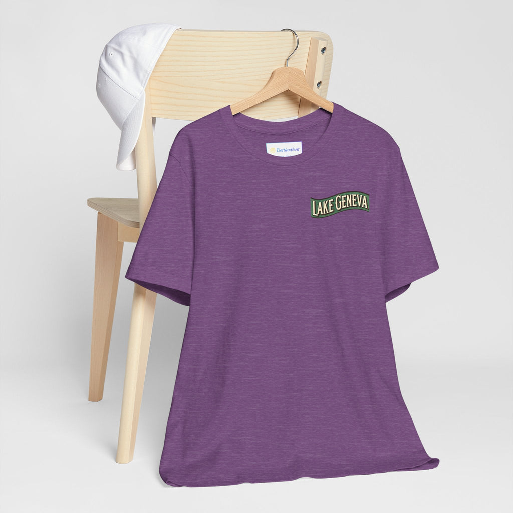 Retro Lake Geneva Unisex Jersey Short Sleeve Tee