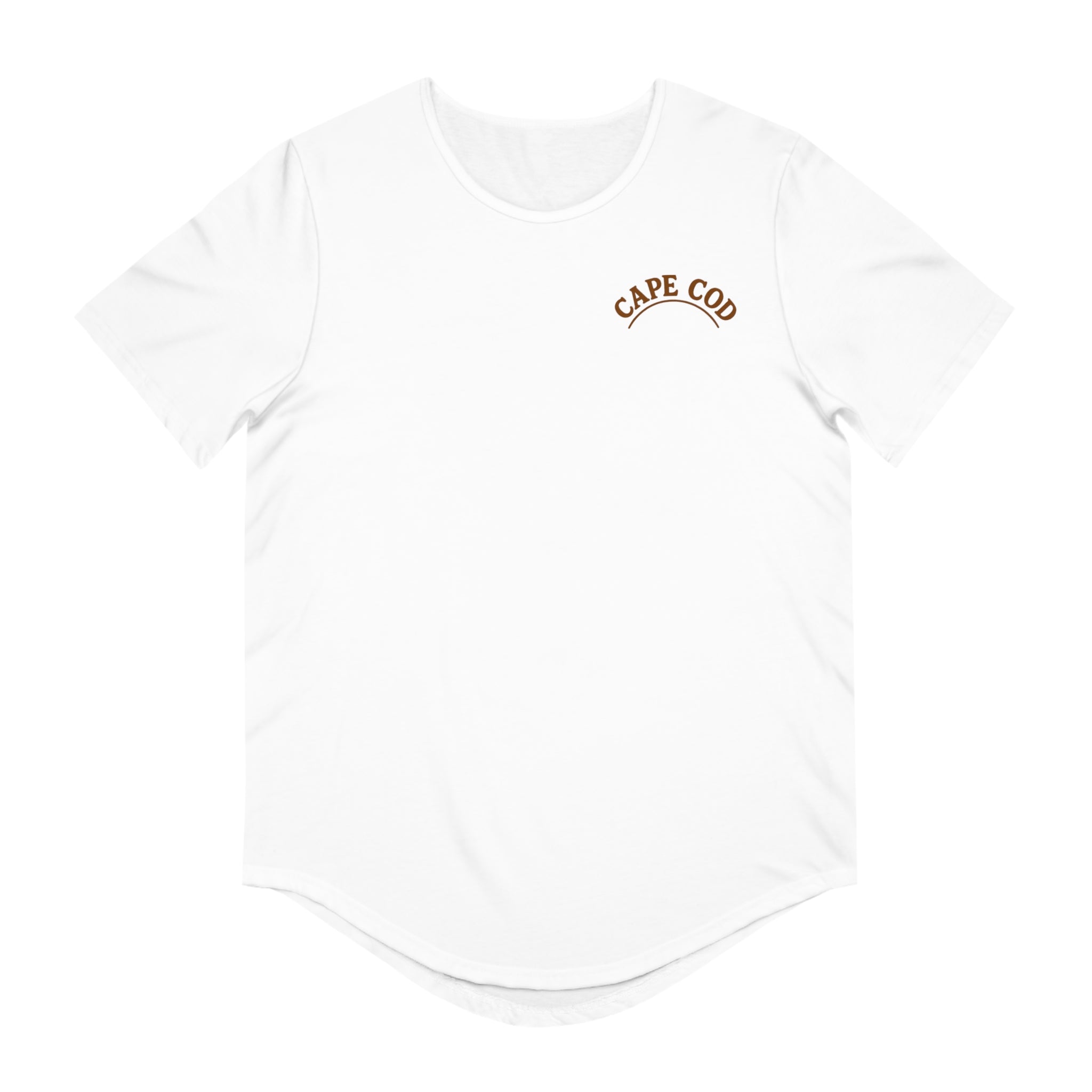 Rustic Cape Cod Men's Jersey Curved Hem Tee