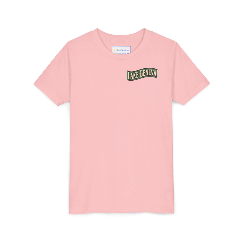 Retro Lake Geneva Unisex Youth Short Sleeve Tee