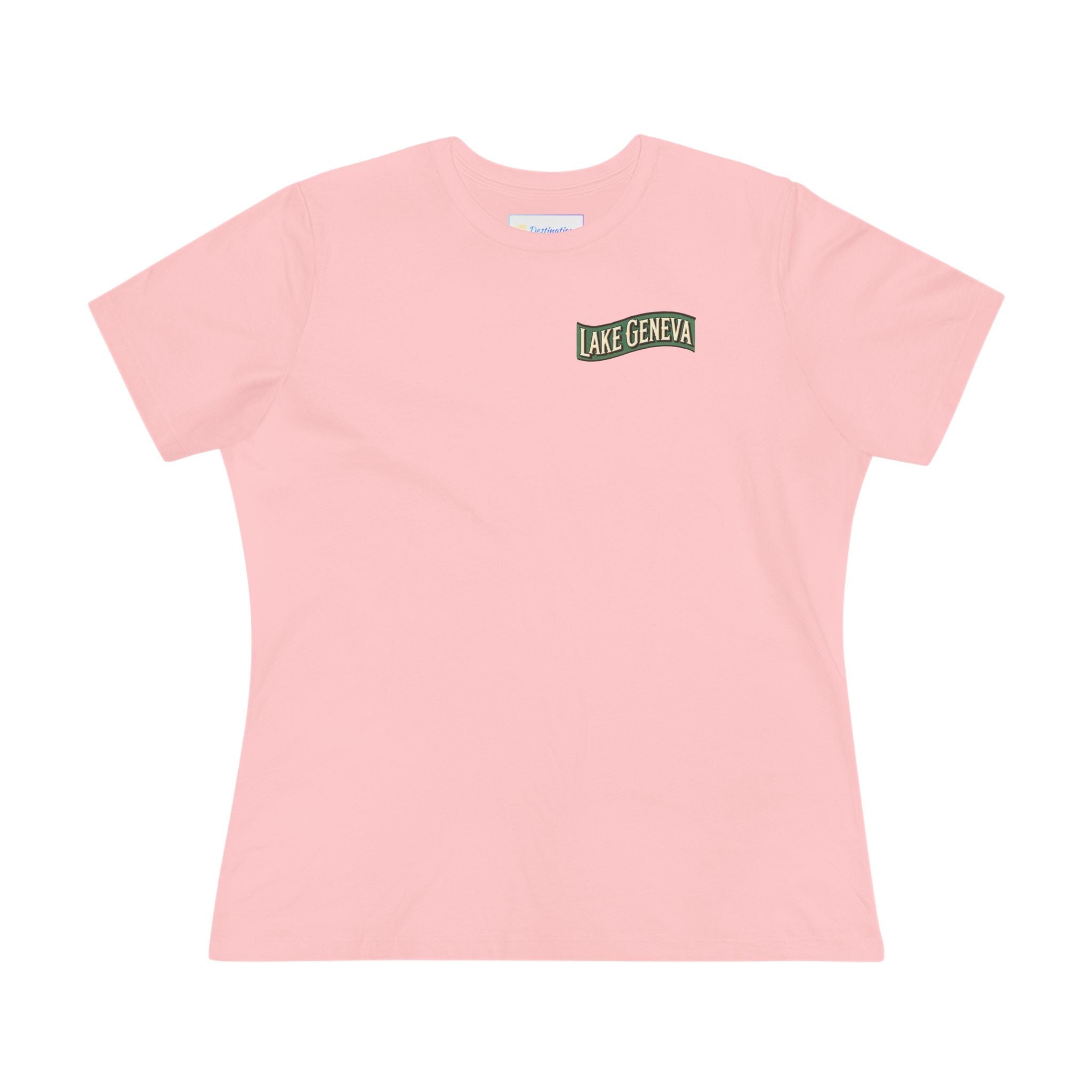 Retro Lake Geneva Women's Cotton Tee
