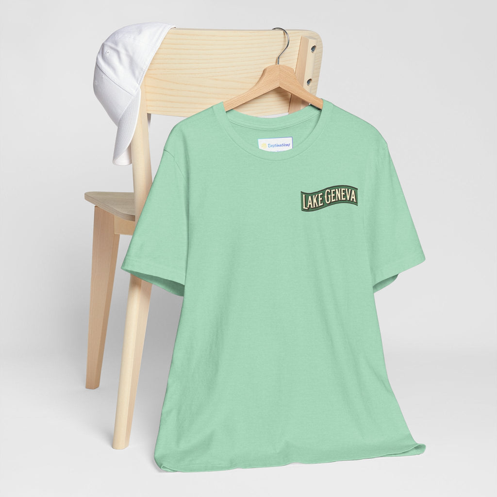 Retro Lake Geneva Unisex Jersey Short Sleeve Tee