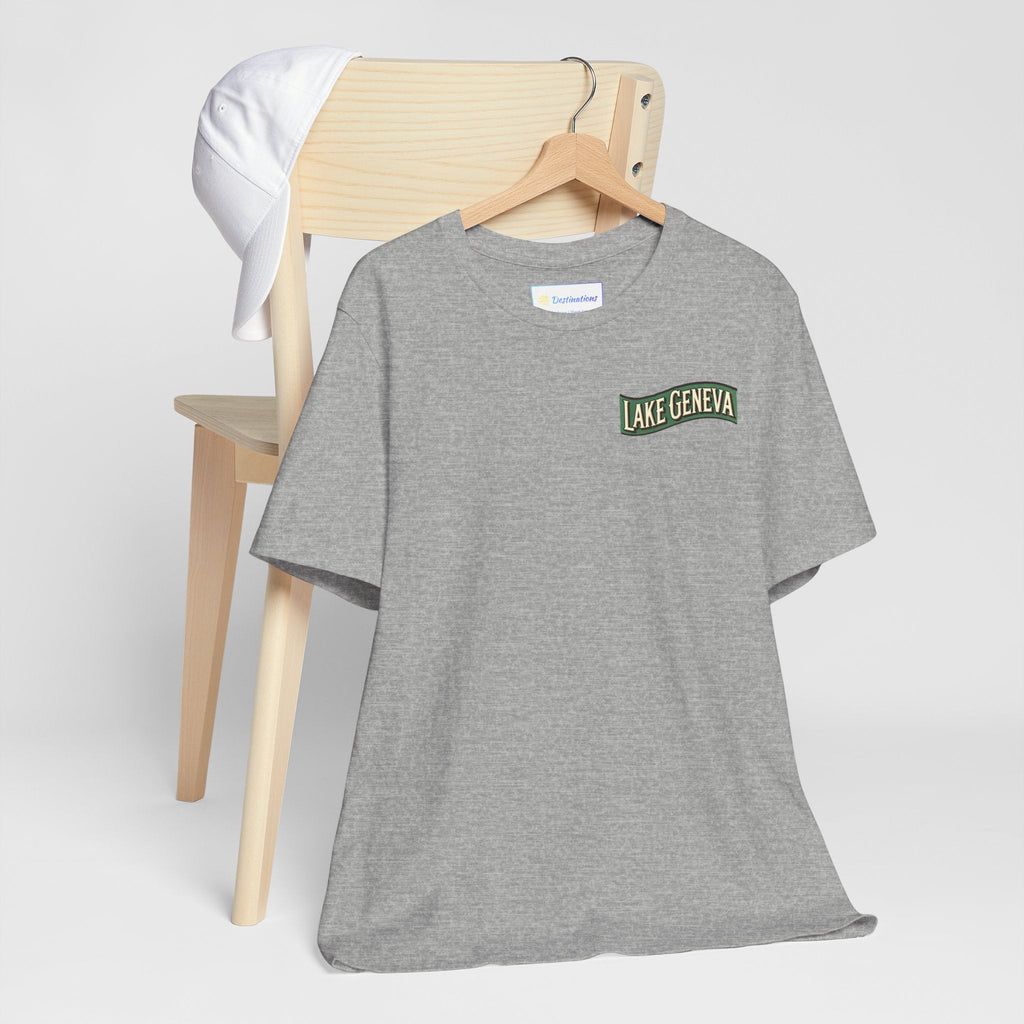 Retro Lake Geneva Unisex Jersey Short Sleeve Tee