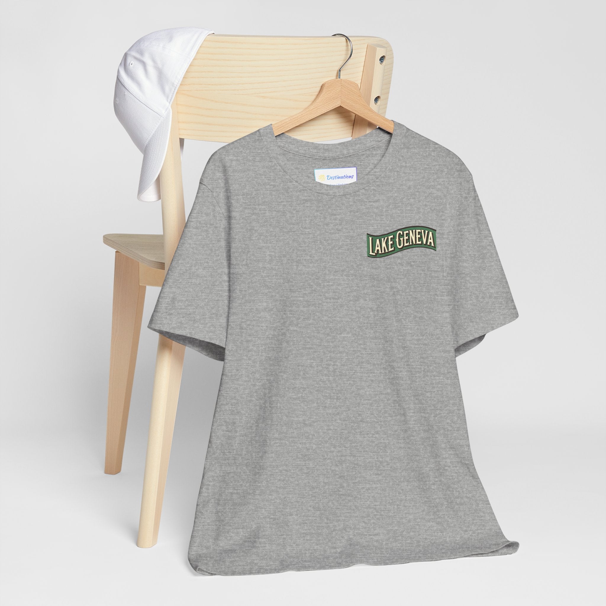Retro Lake Geneva Unisex Jersey Short Sleeve Tee