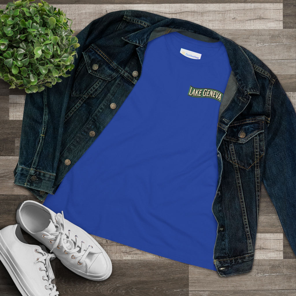 Retro Lake Geneva Women's Cotton Tee