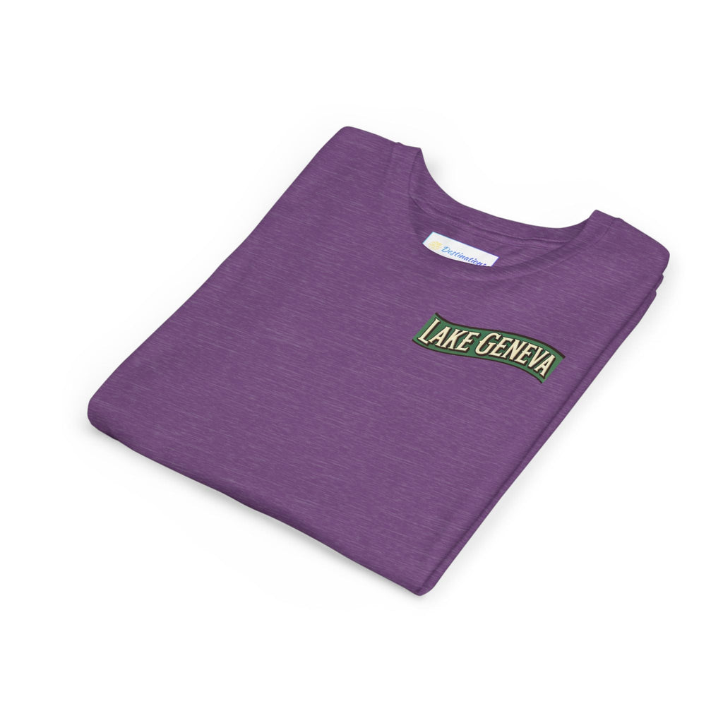 Retro Lake Geneva Unisex Youth Short Sleeve Tee