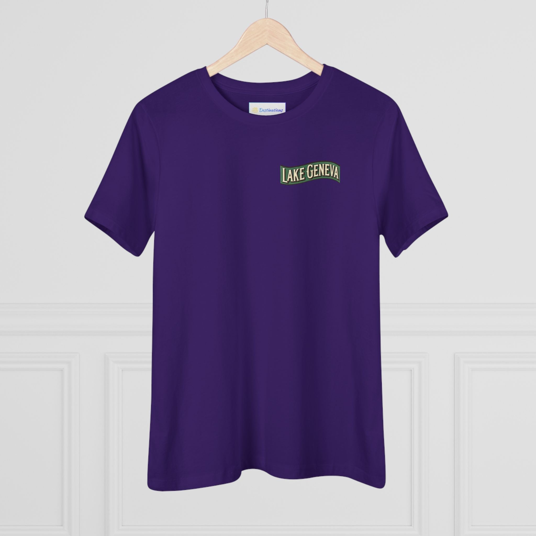 Retro Lake Geneva Women's Cotton Tee
