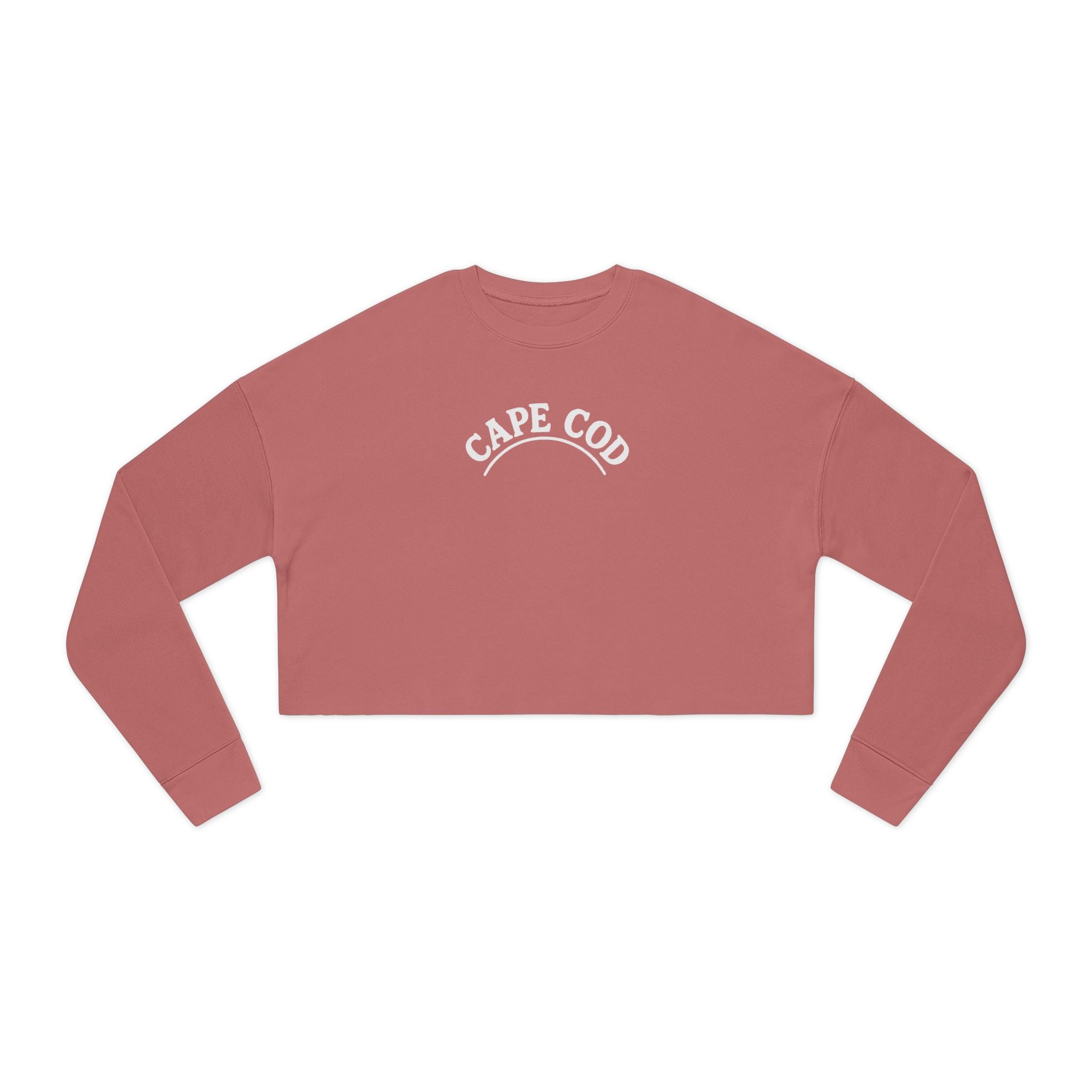 Rustic Cape Cod Women's Cropped Sweatshirt