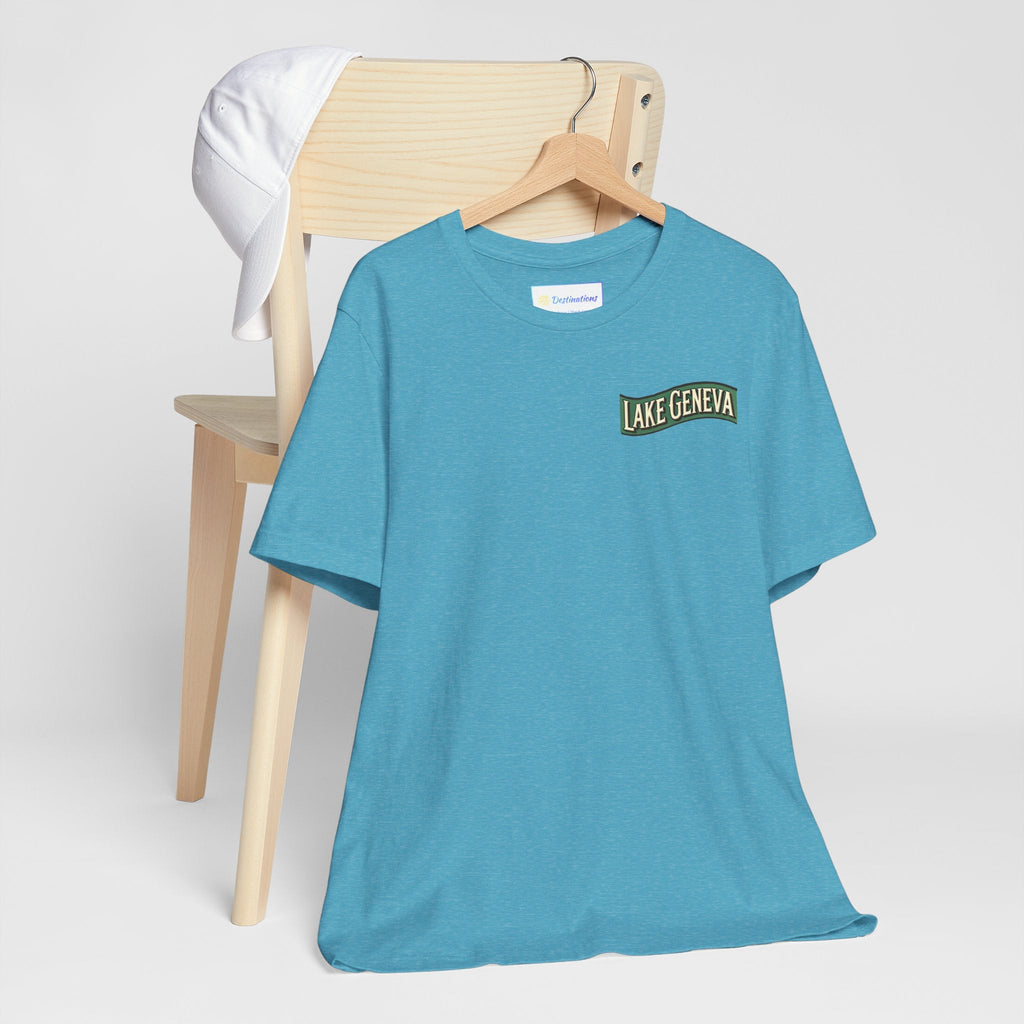 Retro Lake Geneva Unisex Jersey Short Sleeve Tee