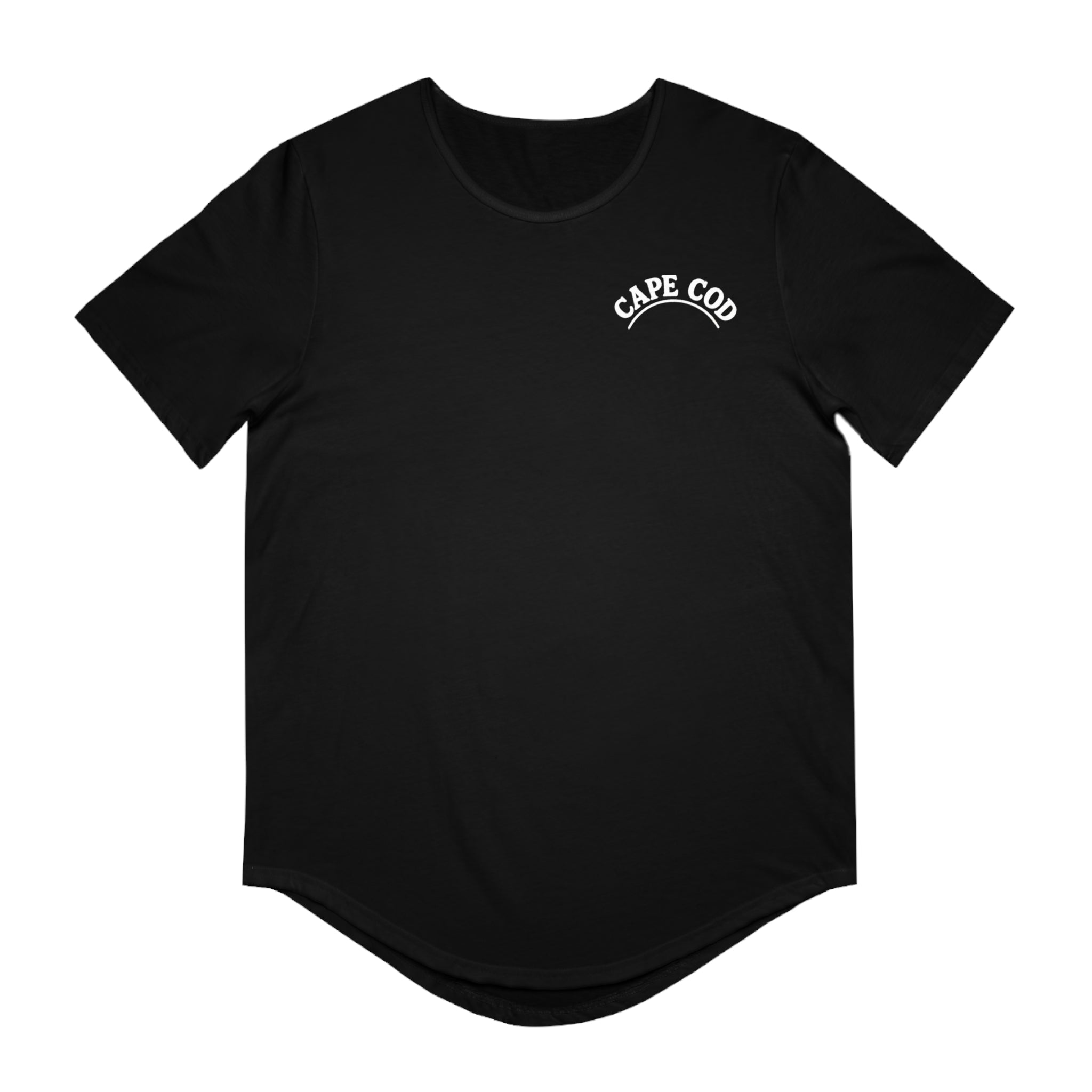 Rustic Cape Cod Men's Jersey Curved Hem Tee