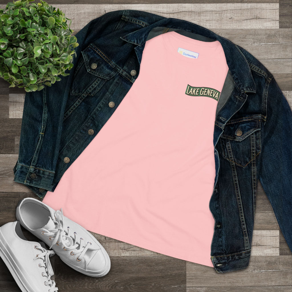 Retro Lake Geneva Women's Cotton Tee