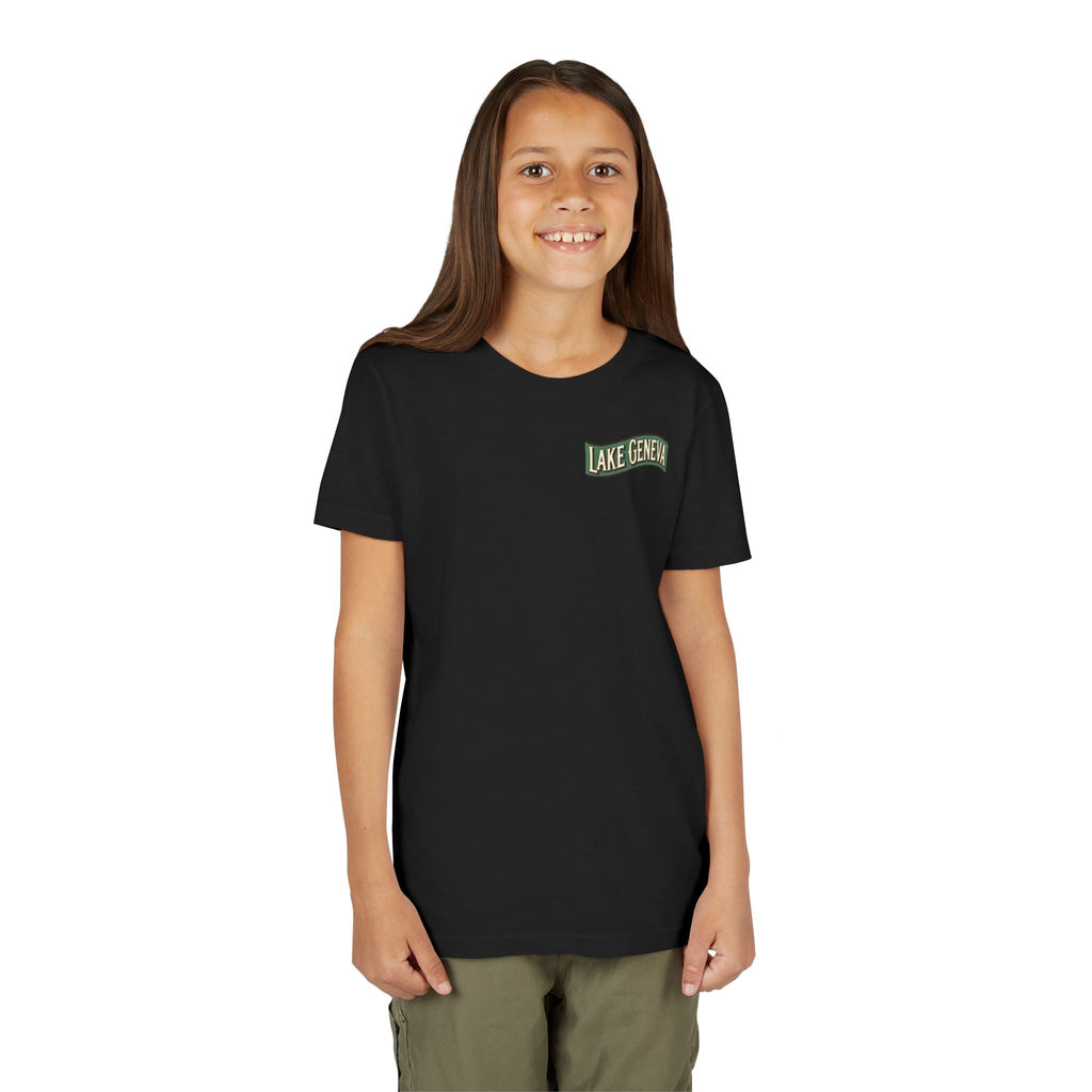Retro Lake Geneva Unisex Youth Short Sleeve Tee