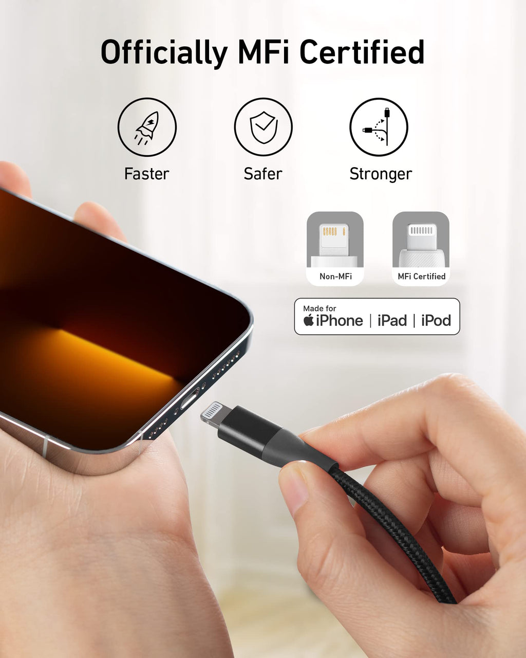 Anker 551 USB-A to Lightning Cable
