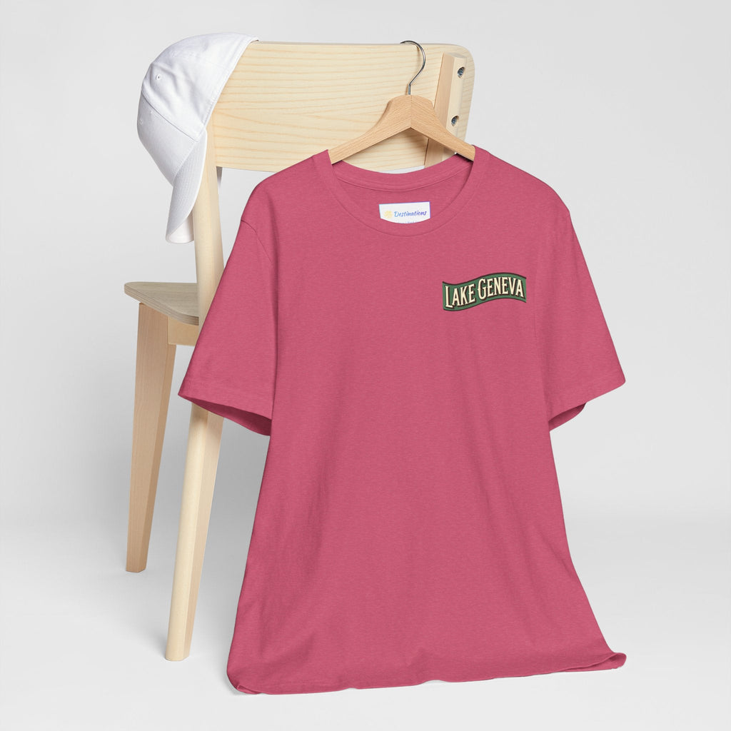Retro Lake Geneva Unisex Jersey Short Sleeve Tee