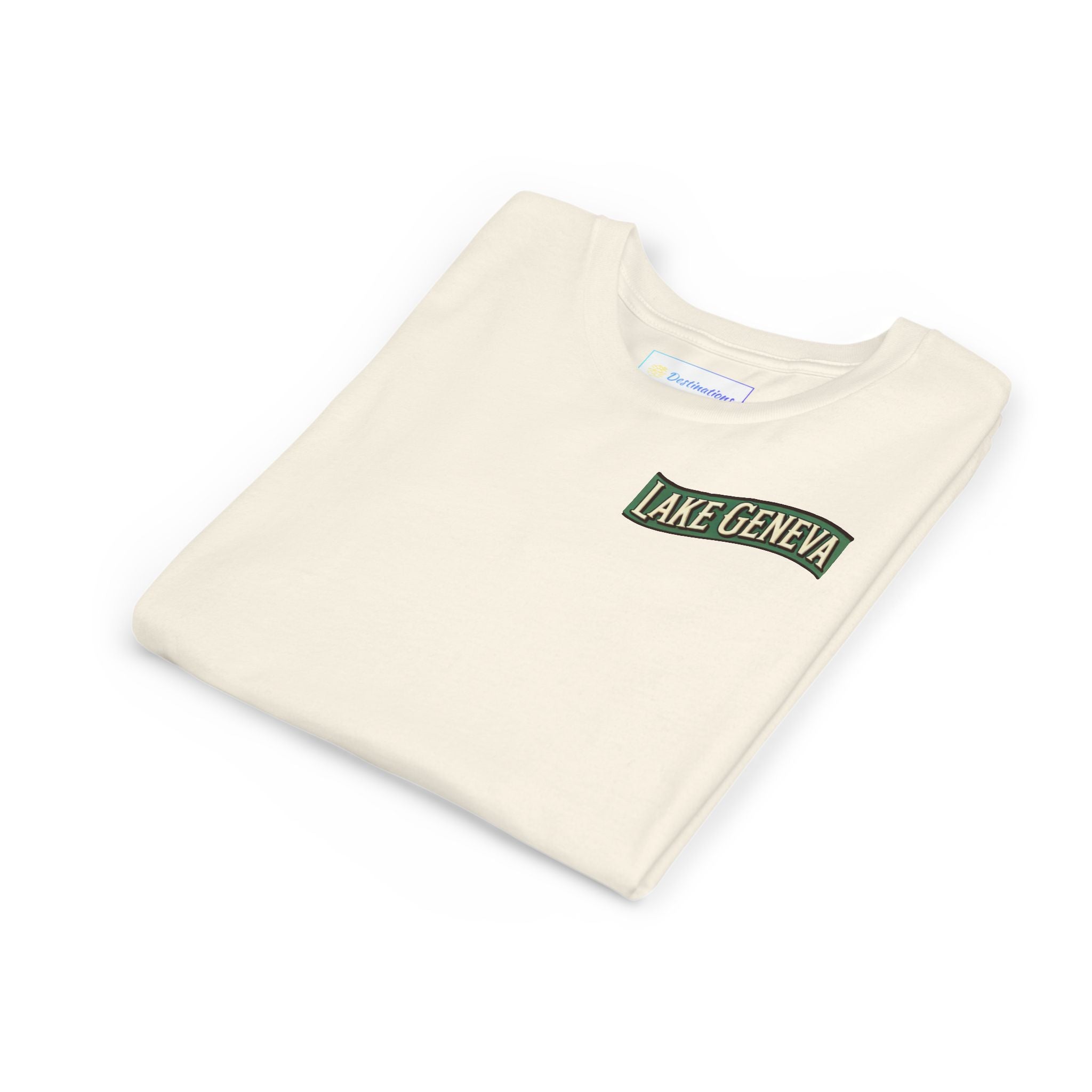 Retro Lake Geneva Unisex Youth Short Sleeve Tee