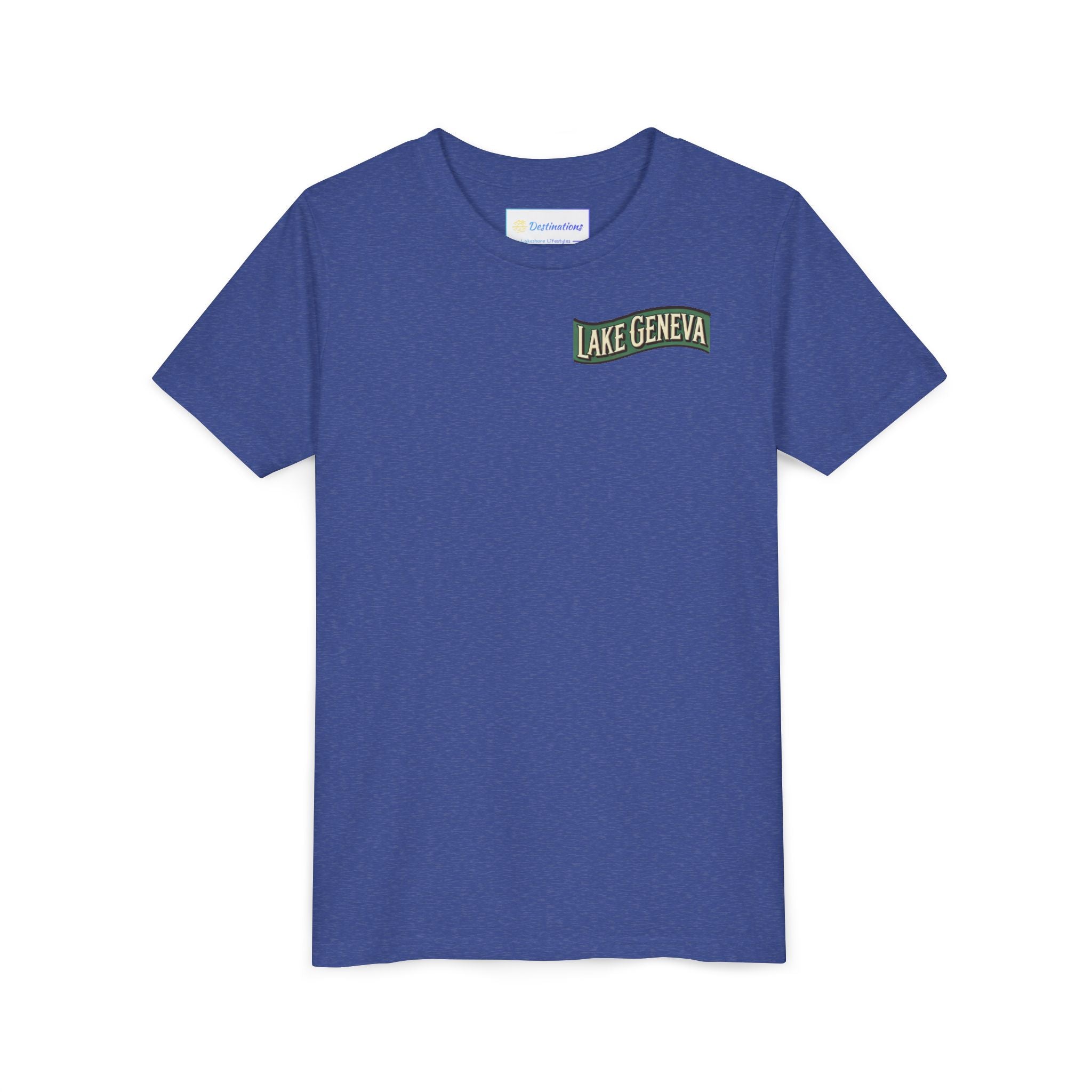 Retro Lake Geneva Unisex Youth Short Sleeve Tee