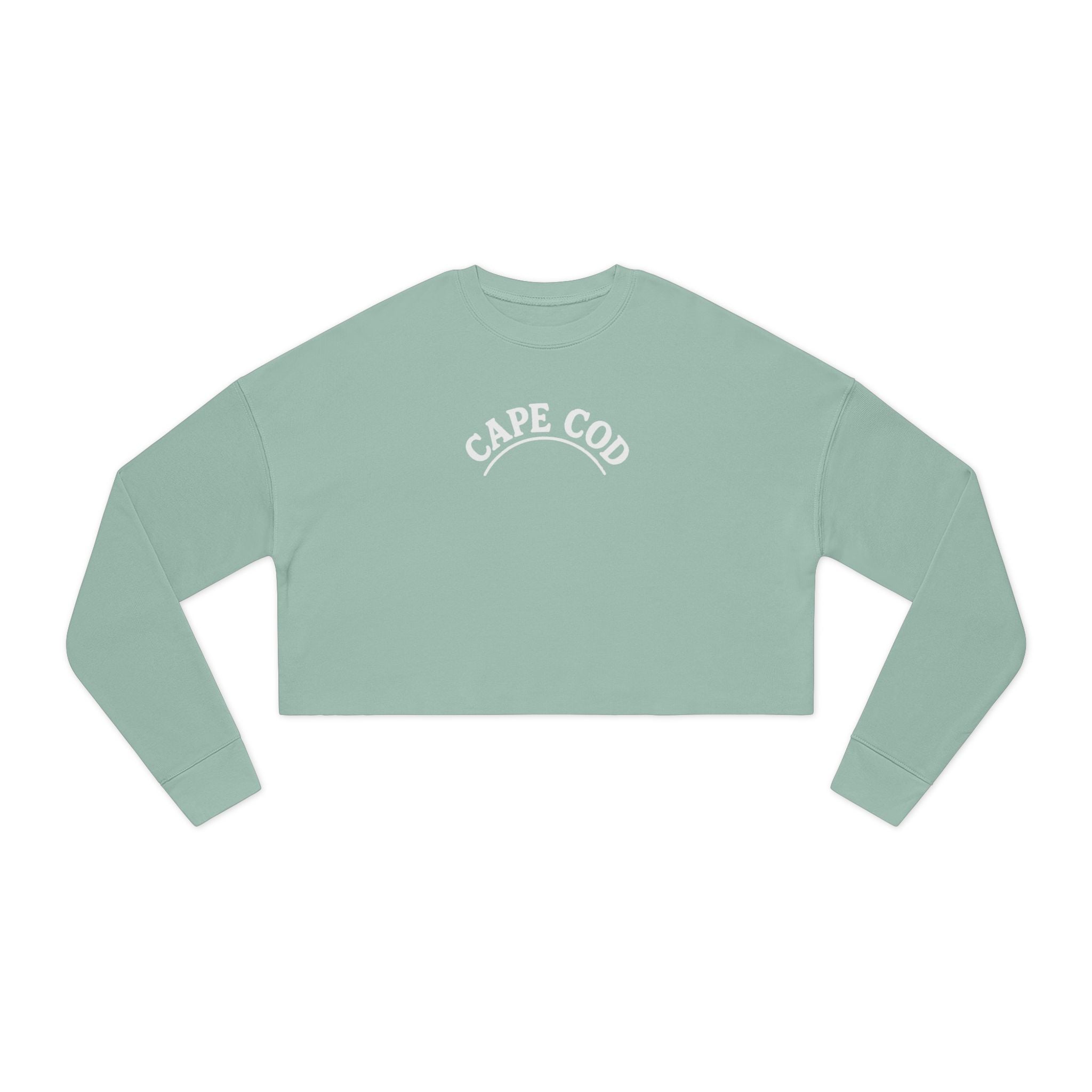 Rustic Cape Cod Women's Cropped Sweatshirt