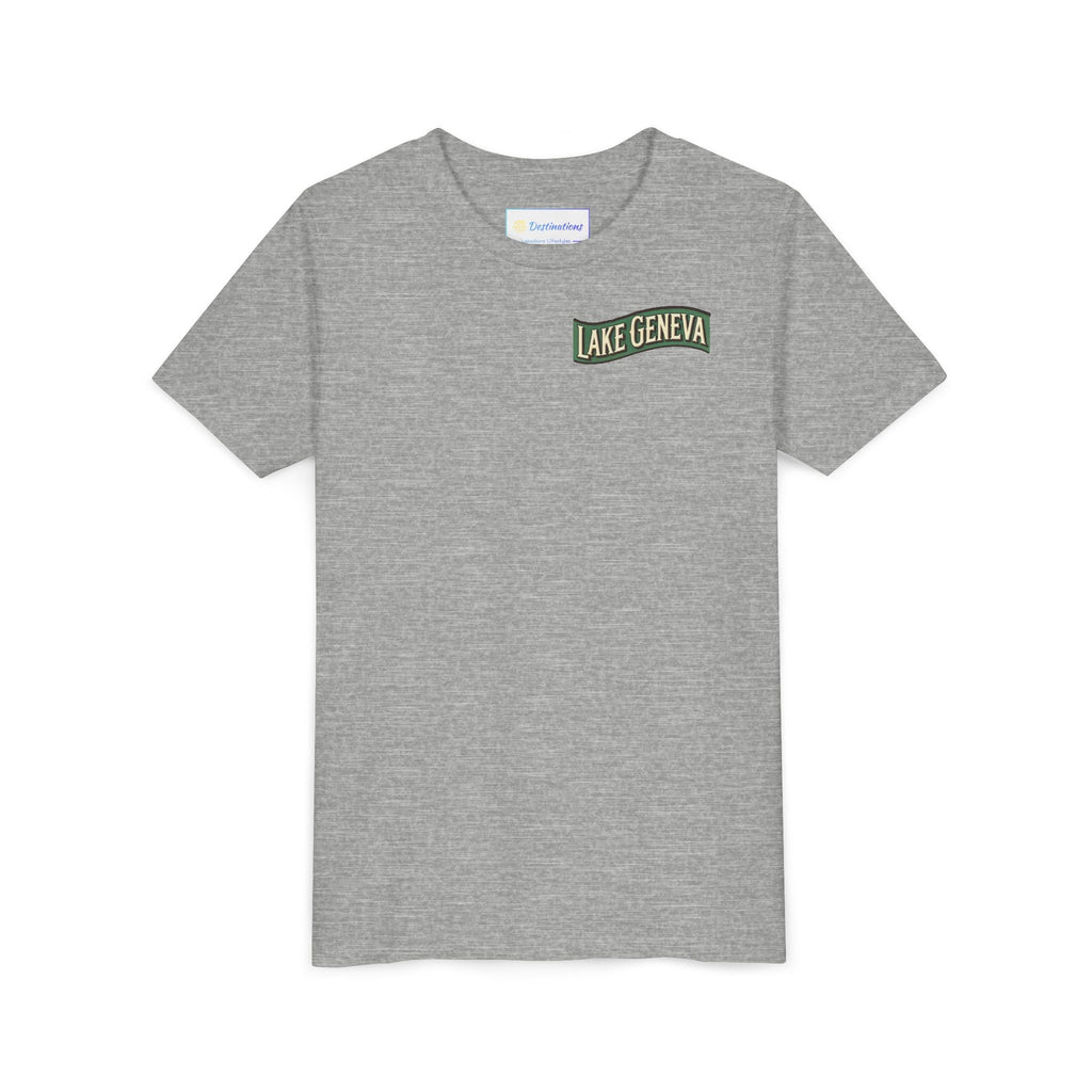 Retro Lake Geneva Unisex Youth Short Sleeve Tee