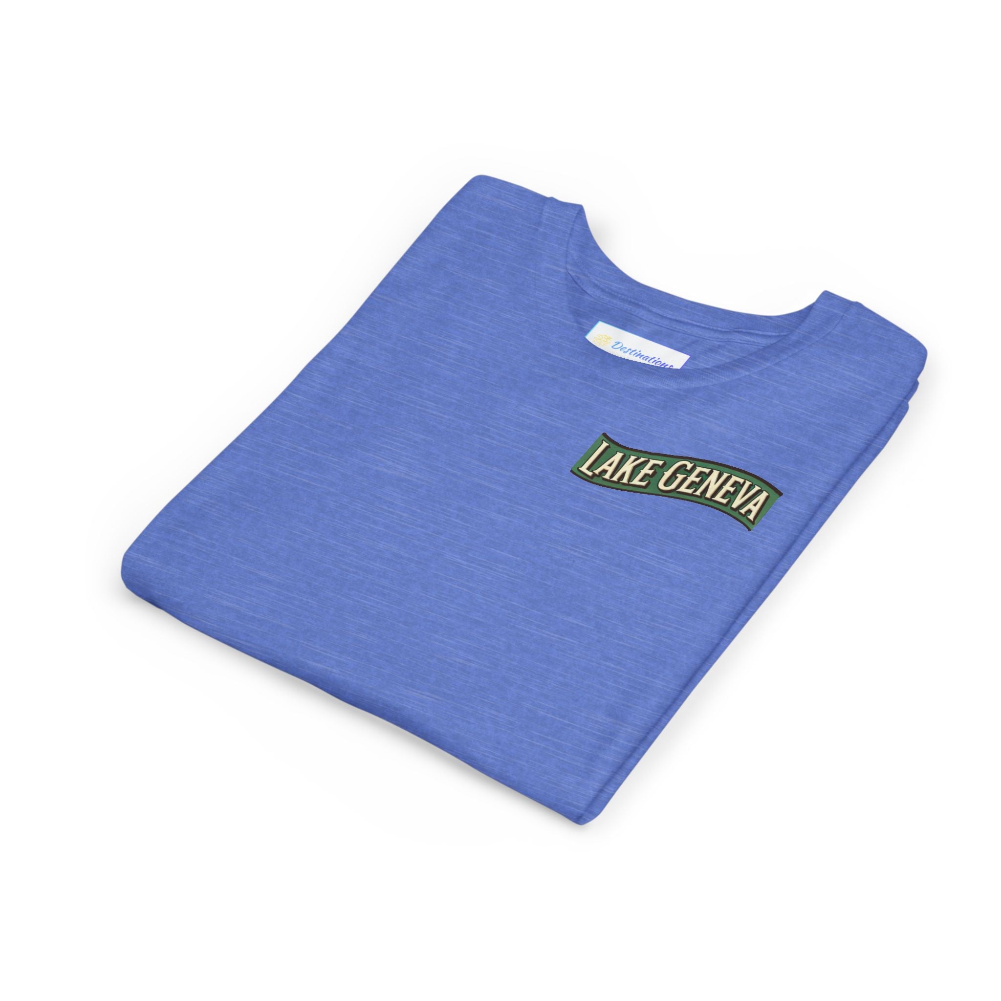Retro Lake Geneva Unisex Youth Short Sleeve Tee