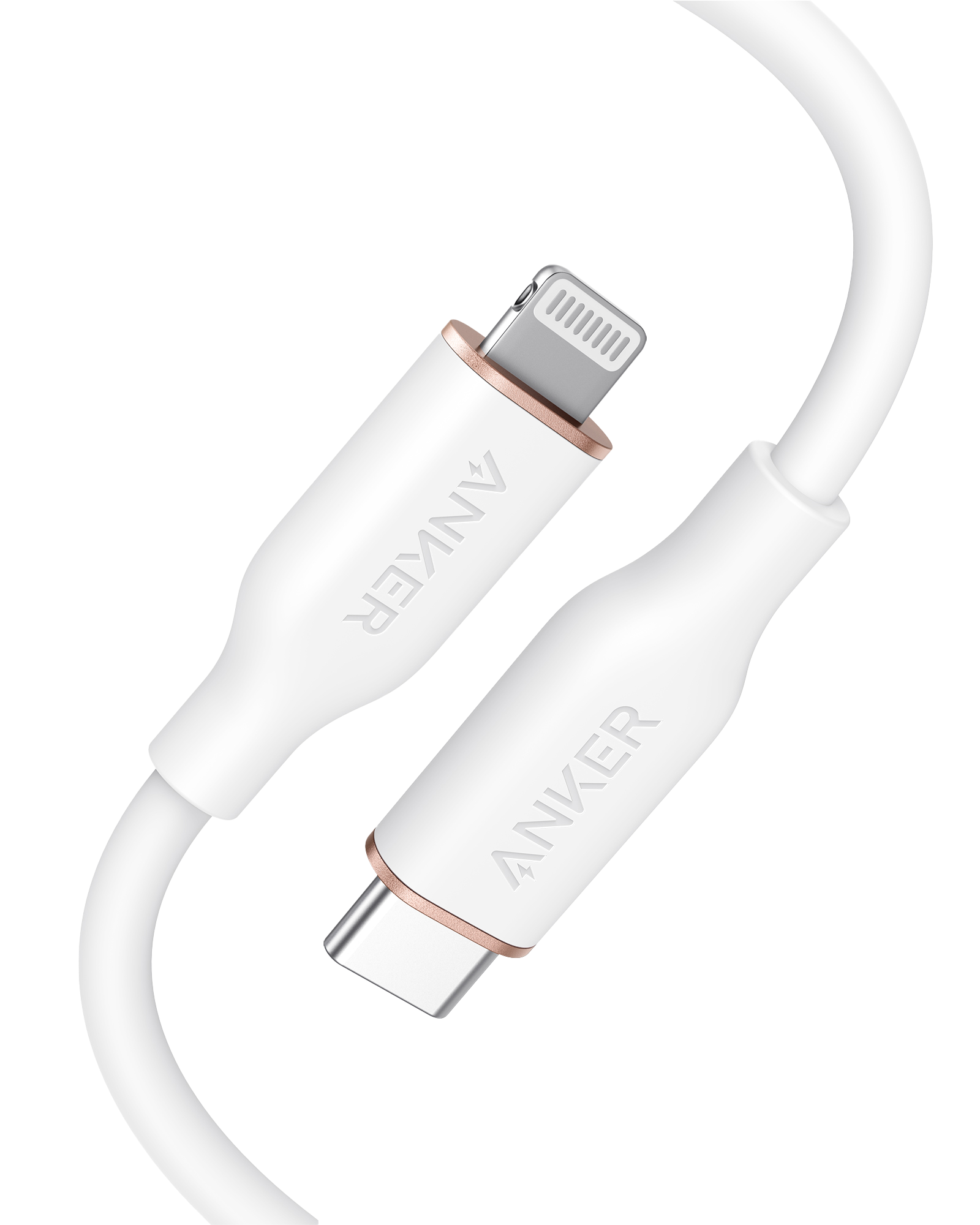 Anker 641 USB-C to Lightning Cable (6 ft, Flow Silicone)