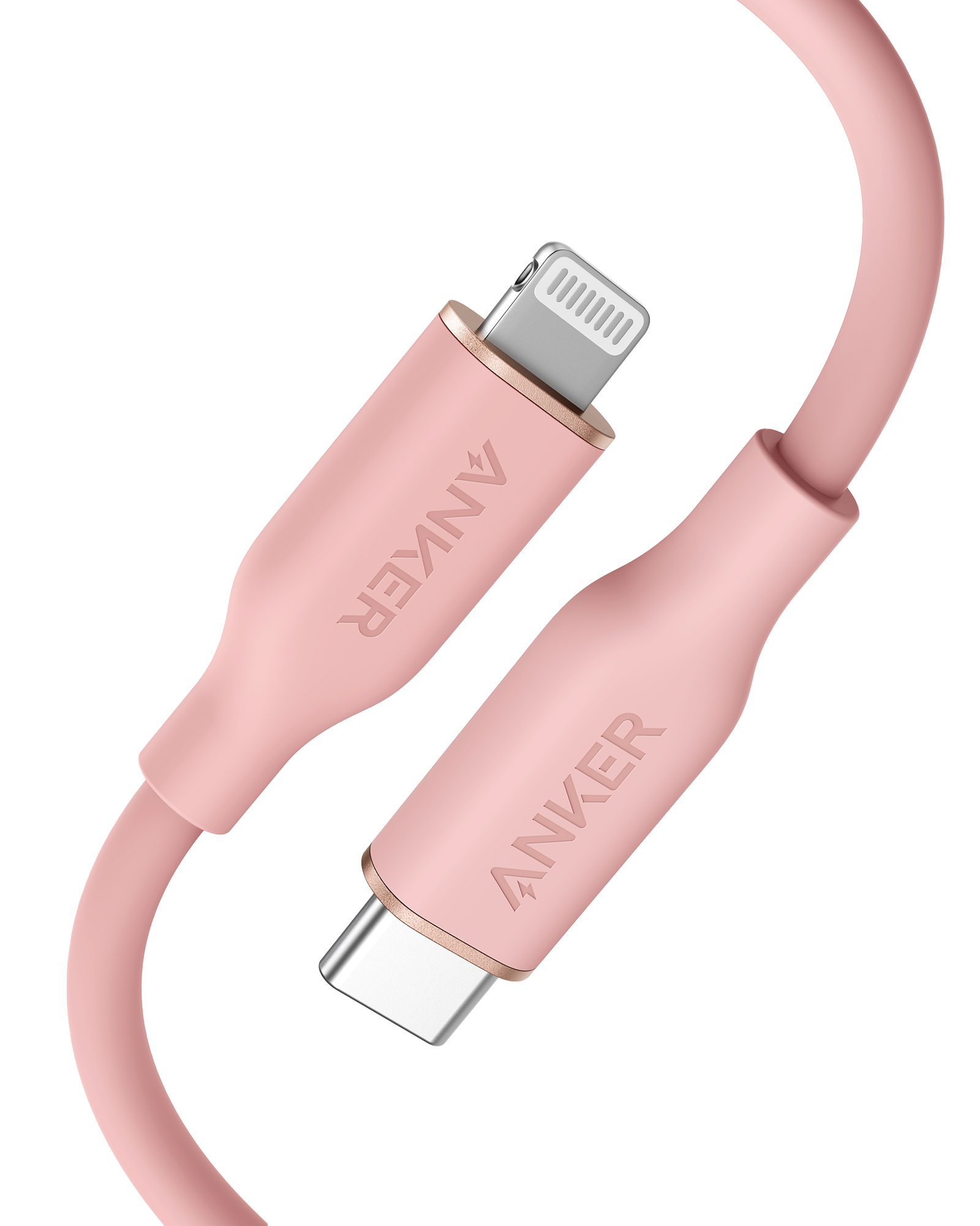 Anker 641 USB-C to Lightning Cable (3 ft, Flow Silicone)