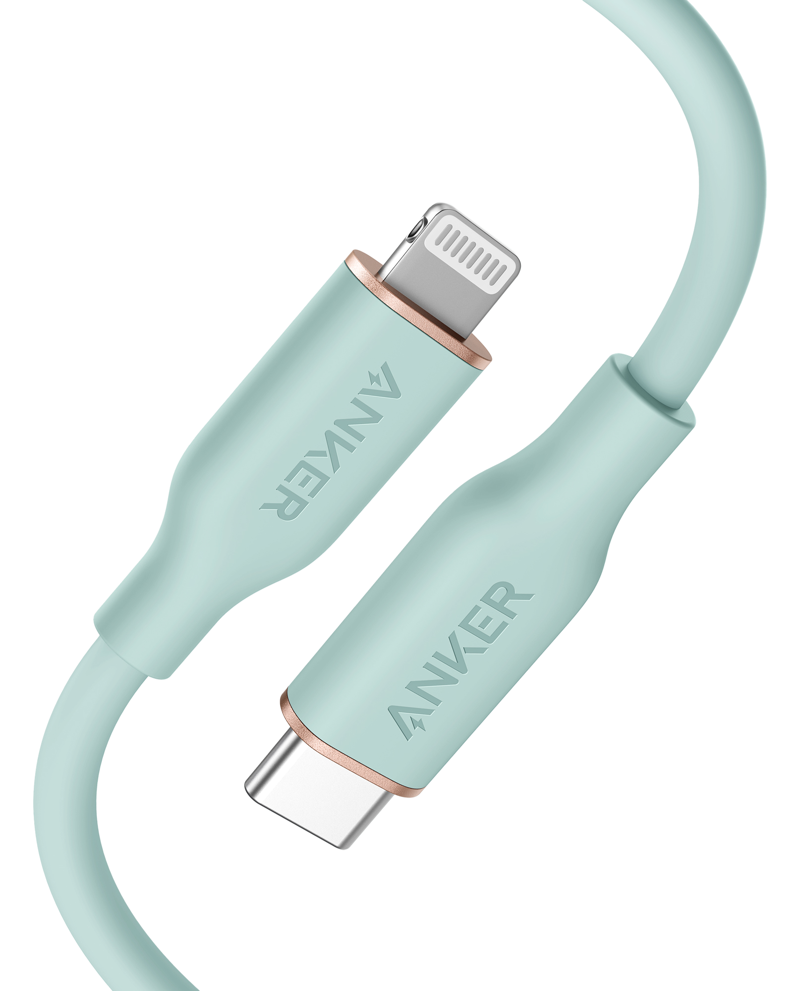 Anker 641 USB-C to Lightning Cable (3 ft, Flow Silicone)