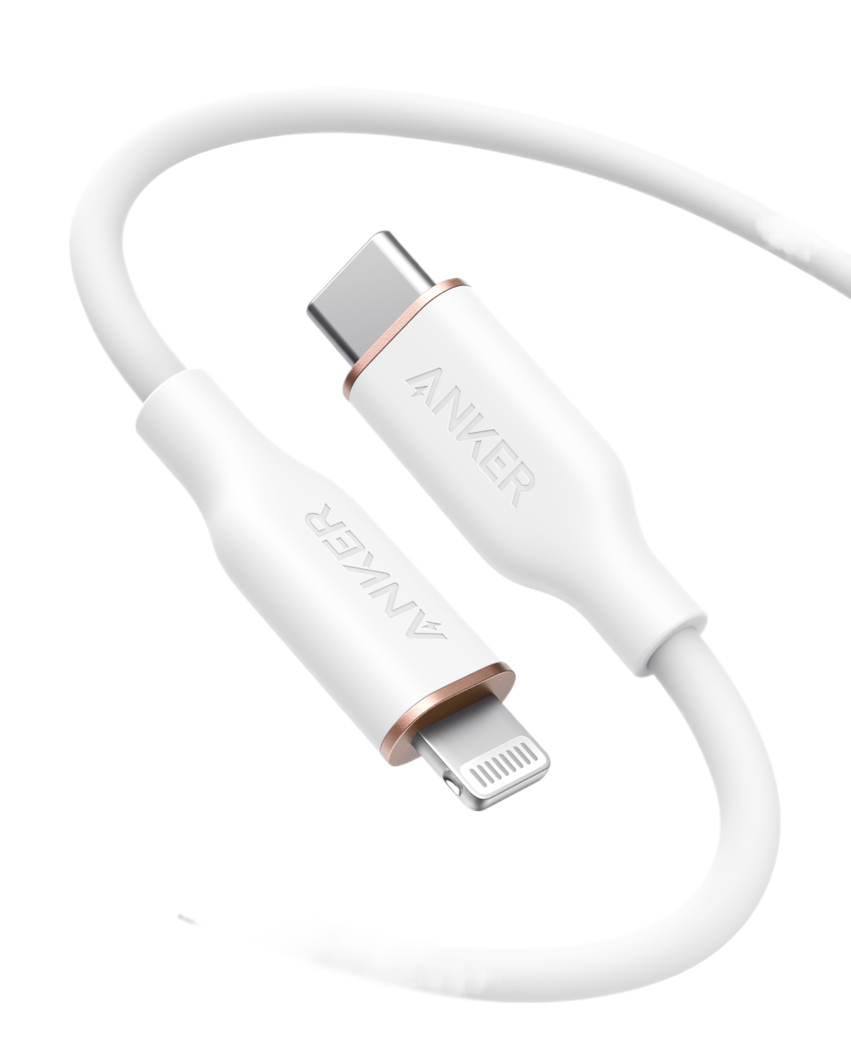 Anker 641 USB-C to Lightning Cable (3 ft, Flow Silicone)