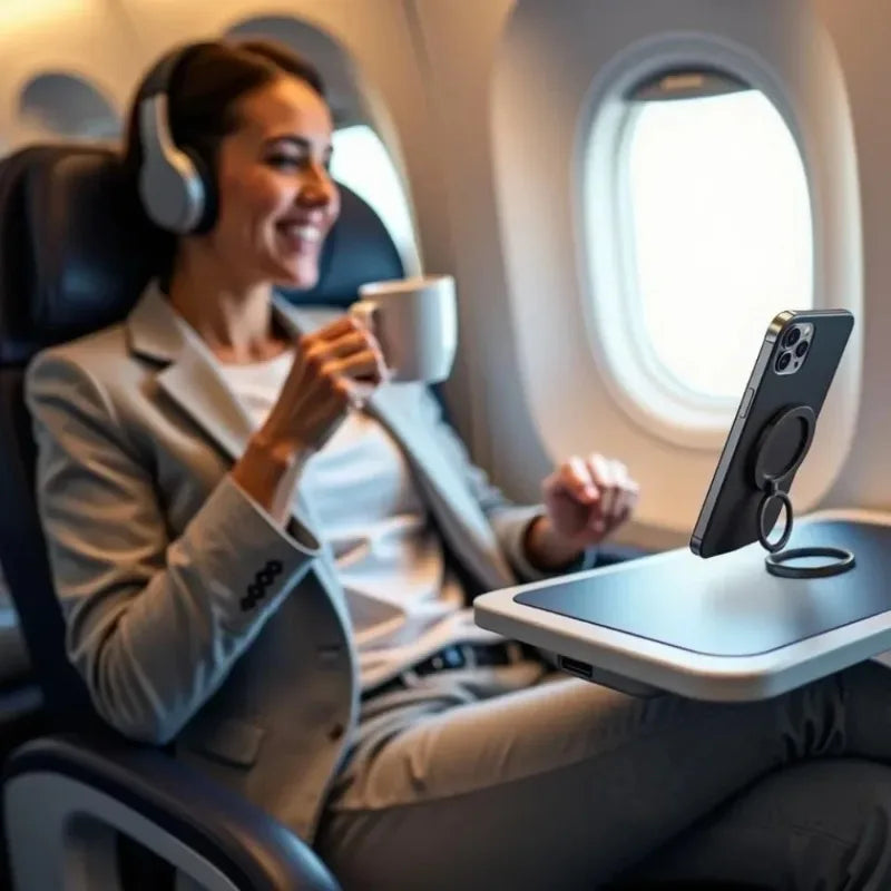 Universal Car Dual Magnetic Phone Holder Stand