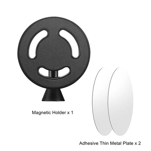 Magnetic Phone Tripod Mount Adapter with 1/4"-20 Hole for MagSafe for