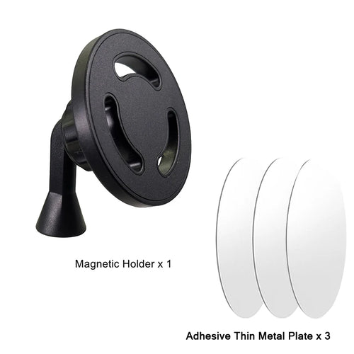 Magnetic Phone Tripod Mount Adapter Tripods Accessories With 1/4 Hole