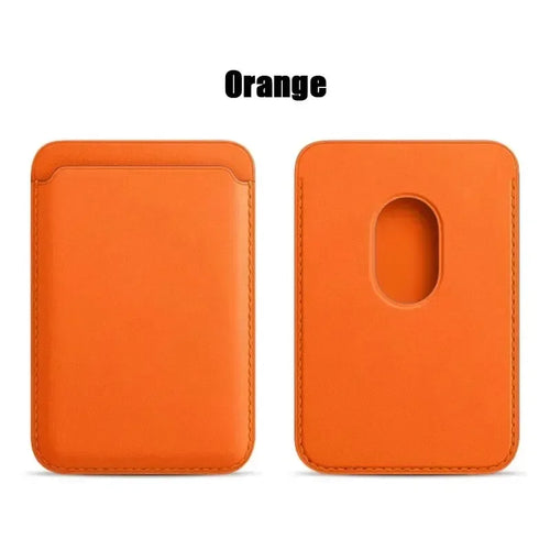 Leather Wallet Case For iPhone 15 Pro Max Magsafe Wallet Leather